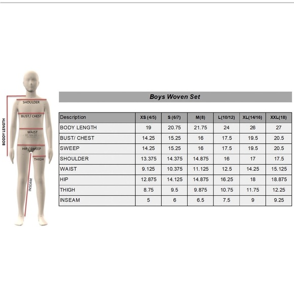 Boys' Woven Set - Picture 7 of 8